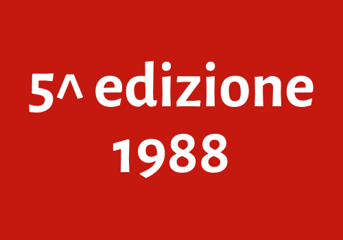 quinta edizione