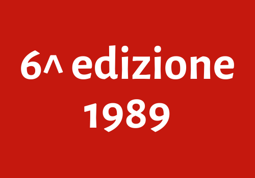 sesta edizione